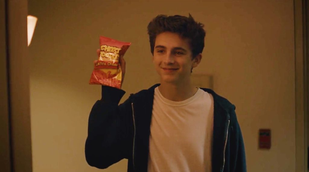 Timothée in Miss Stevens (2016)